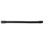Flexible Microphone Gooseneck - 20" Black - front view